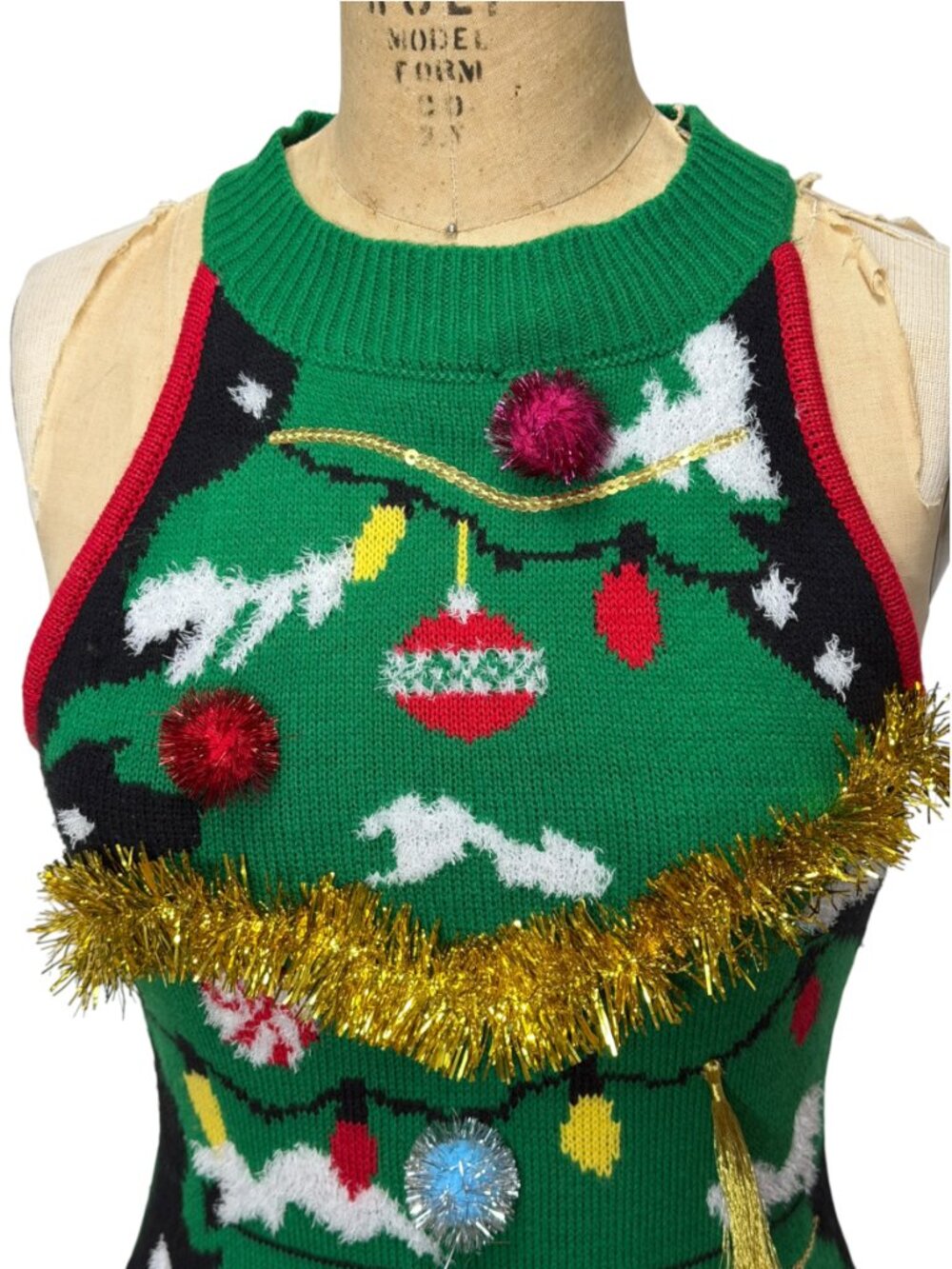 Christmas dress Ugly Tacky XMAS dress Size S - Picture 6 of 6